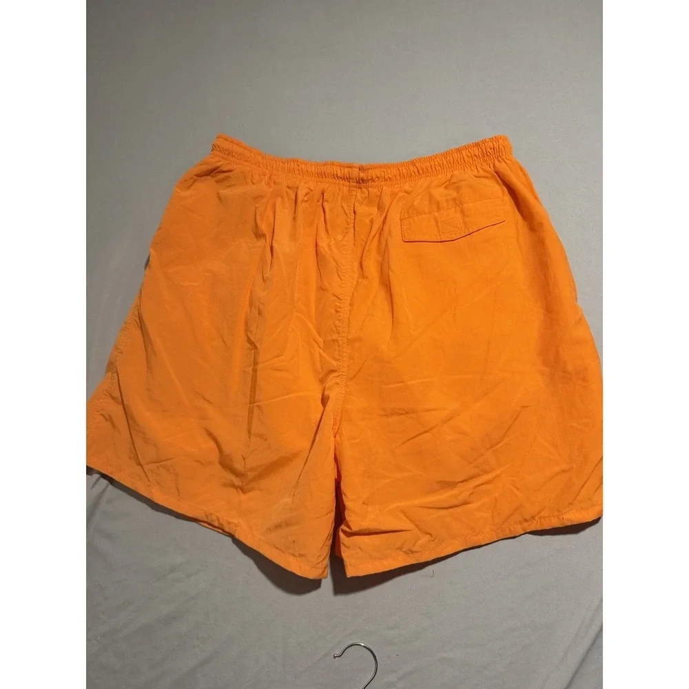 Roundtree & Yorke orange swim trunks shorts, lined, men's xl